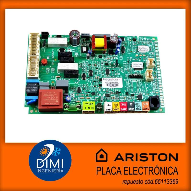 Placa electr�nica para calderas Ariston -Genus Premium HP EVO -