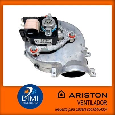 Ventilador Fime para caldera  Ariston - Clas, Egis, Evo  -