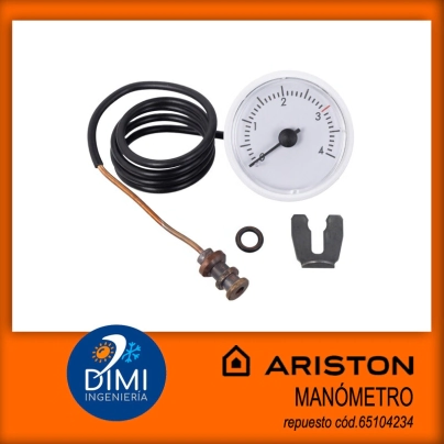 Man&oacute;metro para caldera Ariston - L&iacute;nea Galileo -