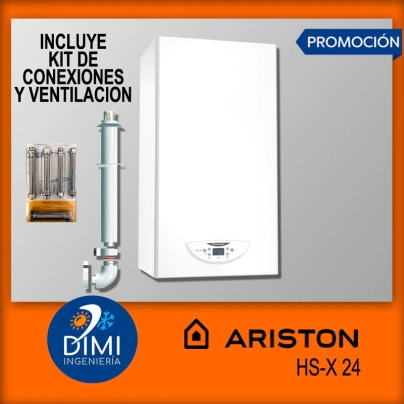 Caldera mural Ariston HS X 24 FF doble Servicio.