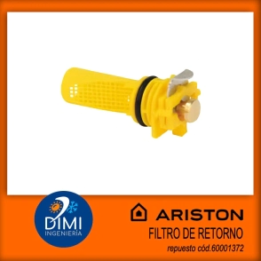 Filtro de agua de retorno de calefacci&oacute;n para caldera Ariston - L&iacute;nea Galileo -