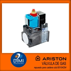 Válvula de gas para caldera Ariston - Clas, Genus, Egis, Evo -