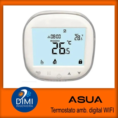 Termostato de ambiente digital programable WIFI
