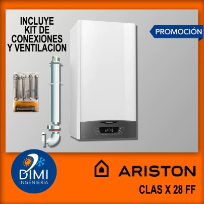 Caldera mural Ariston Clas X 28 FF doble Servicio