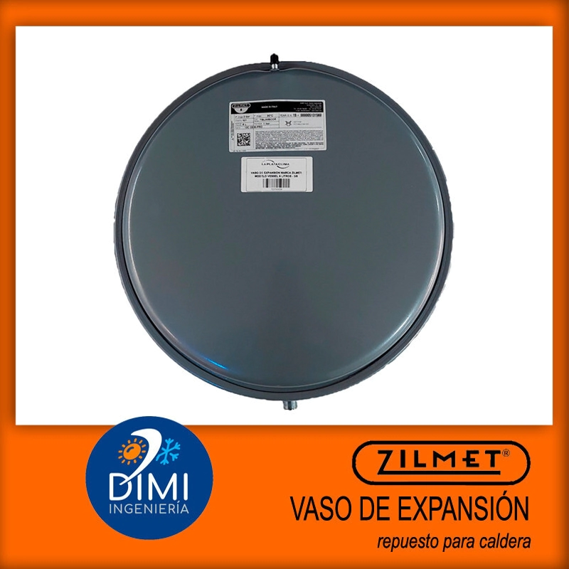 Vaso de expansi�n Zilmet de 6 Litros para calderas Ariston/Immergas