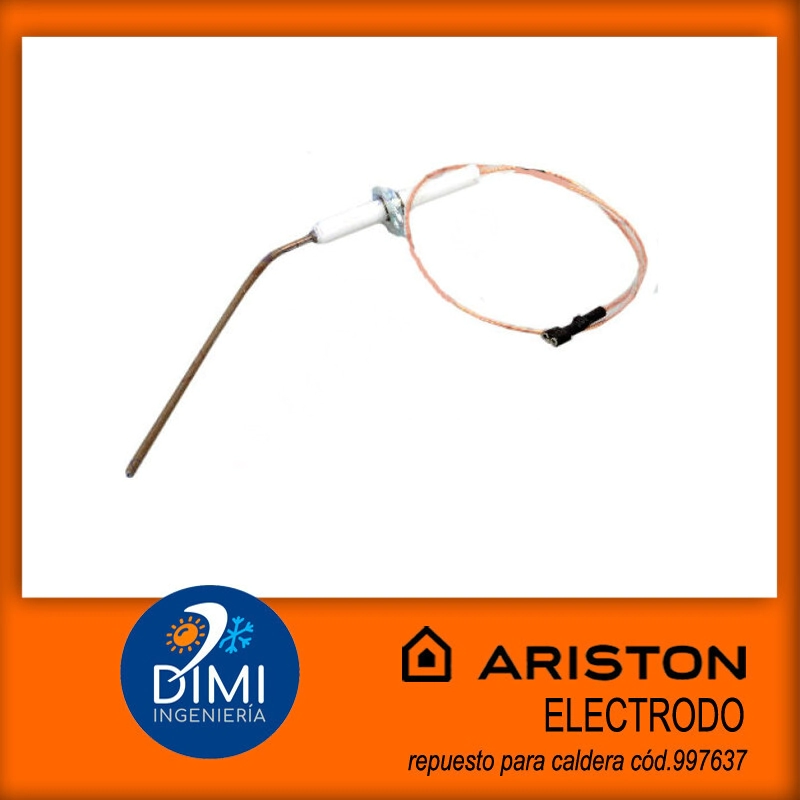 Electrodo de detecci�n para caldera Ariston - Unoblock -