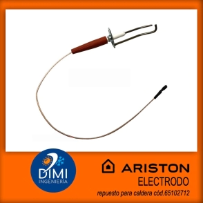 Electrodo de encendido para caldera Ariston - Unoblock -
