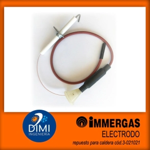 Electrodo de encendido/detección para caldera Immergas
