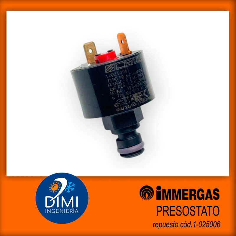 Presostato absoluto para caldera Immergas - Maior Eolo 32 -