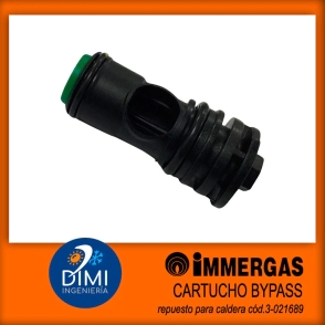 Cartucho by pass para caldera Immergas - nike, eolo -