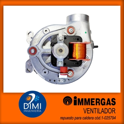 Ventilador Fime para caldera Immergas - Eolo Star,  Eolo Mythos -