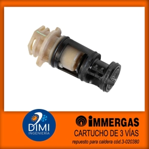 Cartucho tres vías para caldera Immergas - Maior Eolo 32 -
