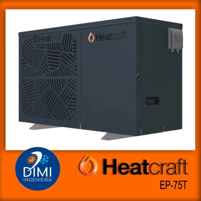 Climatiz. bomba de calor Heatcraft 17 kw/ 75 mts trif. wifi