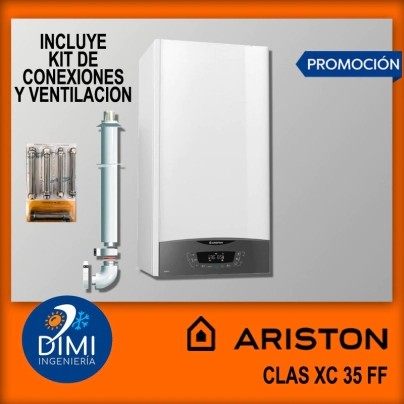 Caldera mural Ariston Clas XC 35 FF doble servicio