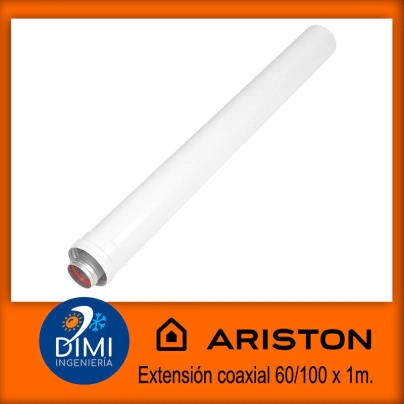Extension coaxial Ariston 60/100 por 1 metro.