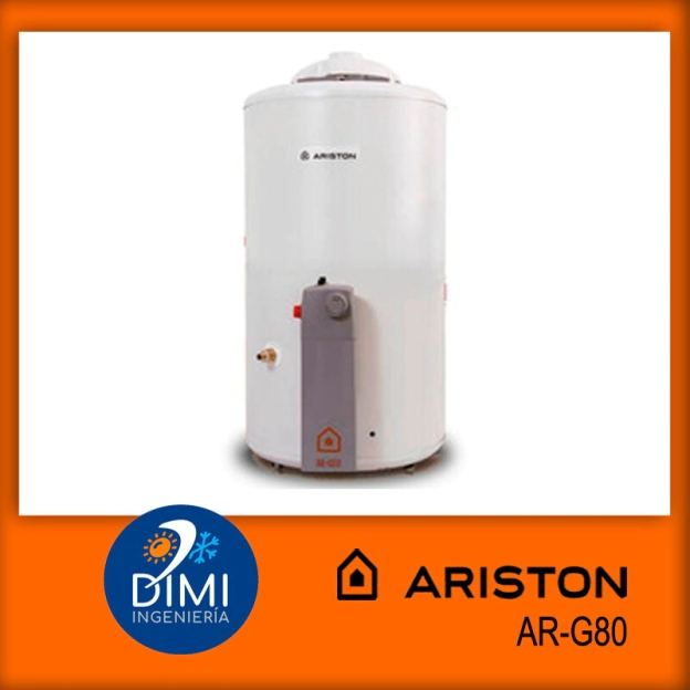 Termotanque a gas Ariston AR-G80 80 litros.