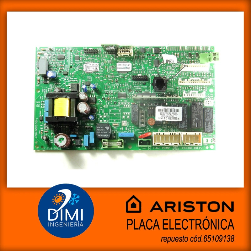 Placa electr�nica para caldera Ariston - Genus Premium -