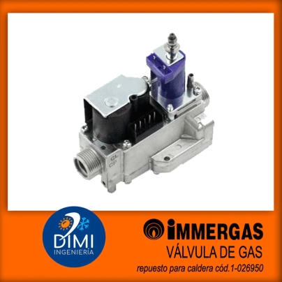 V&aacute;lvula de gas para caldera Immergas - Nike Star -