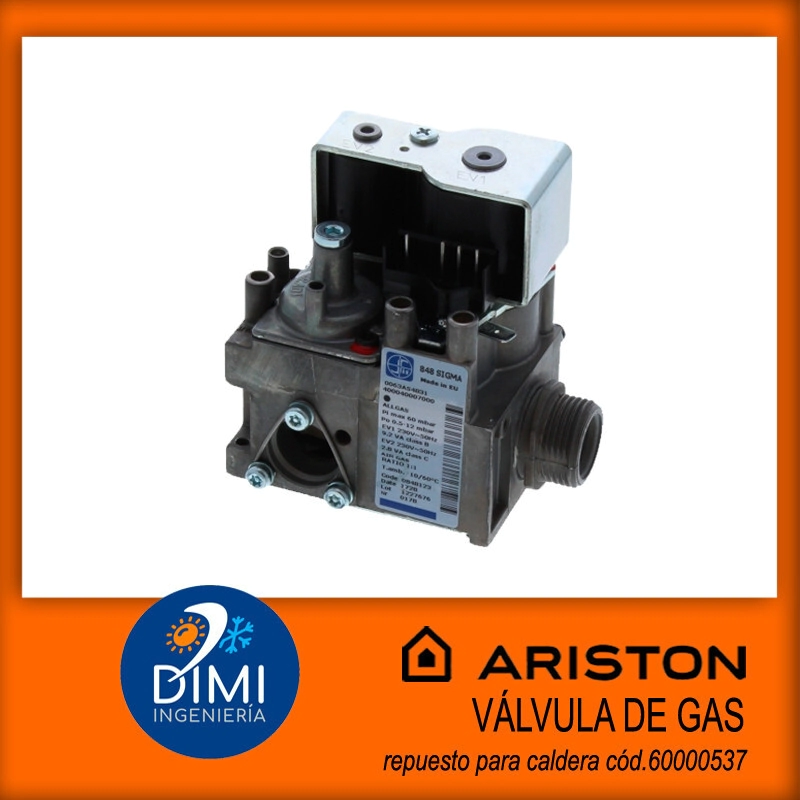V�lvula de gas para caldera Ariston - Genus Premium -