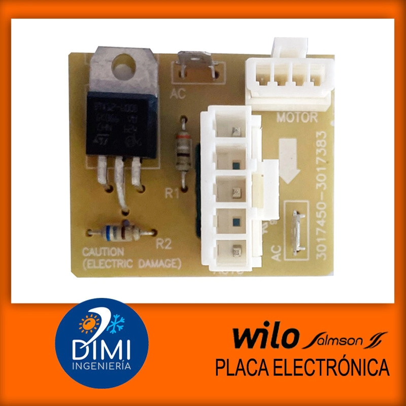 Placa electr�nica para bombas  - Salmson 70-15 - Wilo PB 088 -