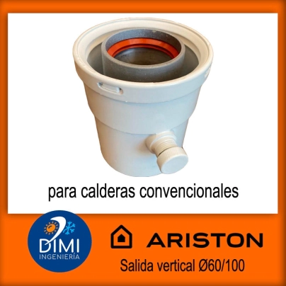 Salida vertical 60/100 Ariston