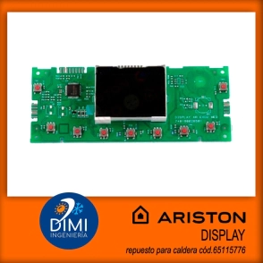 Display para caldera Ariston - Clas X , Clas One -