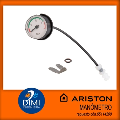 Man&oacute;metro para caldera Ariston - l&iacute;nea X -