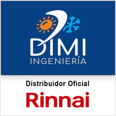 Calef&oacute;n a gas de alta producci&oacute;n Rinnai 21L/minutos Digital - TF GN -