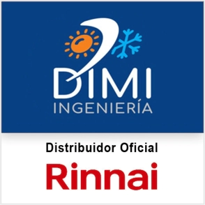 Calefón a gas de alta producción Rinnai 21L/minutos Digital - TF GLP -